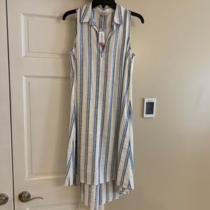 ZOZO Linen Cotton Midi Dress Size M